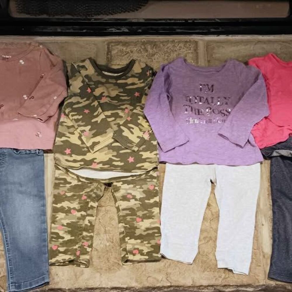 Toddler Girl Clothes Lot - Carter's & More 18 mo